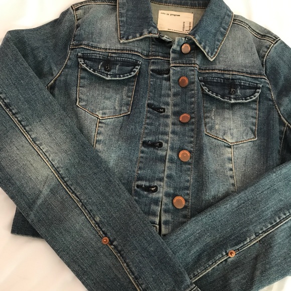 Brand new Denim Jacket Button Up - Picture 2 of 4